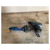 Genesis Electric Drill and Ryobi DS11008 Detail Sander Lot