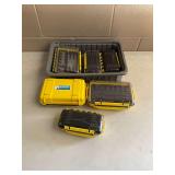 Assorted UK UltraBox Hard Cases and Organizer Tray