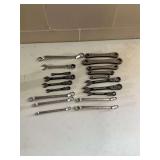 Assorted Craftsman Wrench Collection...see photos