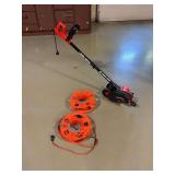 Black and Decker Edge Hog Electric Lawn Edger with Extension Cord Reels