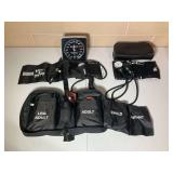 Medical Sphygmomanometer Blood Pressure Monitor Kit with Multiple Cuffs and Carrying Case