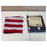 Two American Flags...see photos