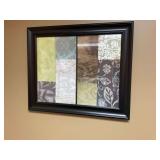 Framed Abstract Botanical Collage Wall Art