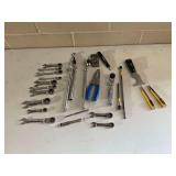Hand Tools Featuring Craftsman Ratcheting Wrenches and DeWalt Accessories