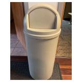 Rubbermaid Plastic Trash Receptacle ... 36” tall