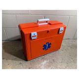 Flambeau PM 2274 Orange Medical First Aid Storage Box Case with Drawers ... 15 x 20 x 11 inches