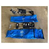 (2) Dyna Med Adult Hare Traction Splints with Carrying Cases