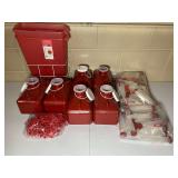 Disposable Sharps Containers/ Biohazard Handling Equipment