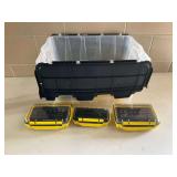 Assorted Underwater Kinetics UltraBox Protective Cases with Storage Bin