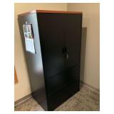 Wooden Office Storage Cabinet ... 67 x 36 x 24 inches