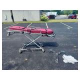 Ferno 35-A Mobile Transporter Ambulance Cot with Mattress and Straps ... 45 x 72 x 22 inches