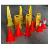 Safety Signage and Traffic Cones Lot