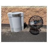 Cool Draft 18-Inch 40-Gallon Misting Fan System
