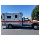2005 Ford F450 Type 1 Ambulance includes the Stryker Power Load Device, Stryker Power Stretcher, 2 Head Motorola Radio System included and New Batteries. Mileage 60,307