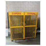 Modern Equipment Company Model CSC2V Flammable Storage Cage ... 70 x 64 x 38 Inches