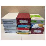 Assorted Office Supplies Lot including Smead Folders and Office Depot Envelopes