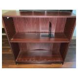 Wooden Two Tier Book Shelf ... 36 x 36 x 11.5 Inches