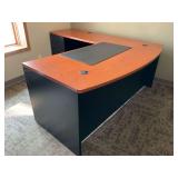 L Shaped Office Desk ... 30 x 72 x 80 inches
