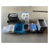 Assorted Plastic Containers/ Storage Organizers