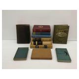 Hardcover Books: The Library of South Africa, Complete Poetical Works, and Others