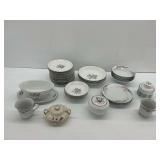 Various Dinnerware with Several Serving Dishes