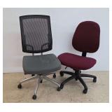 (2) Adjustable Desk Chairs