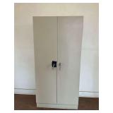 Metal 2-Door Storage Cabinet