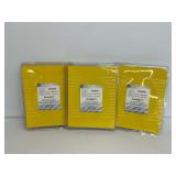 (3) Packs Online Labels OL9830TY Oval True Yellow Labels