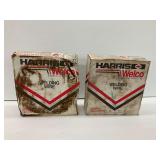 (2) Boxes Harris Welco Stainless Steel MIG Welding Wire