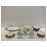 Noritake Dinnerware Set with Theodore Haviland and Lenox Serving Dishes