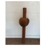 Natural Grown Burl Log Sculpture