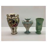 (3) Antique Vases