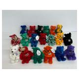 (19) Salvino Bammers NFL Football Player Plush Teddy Bears