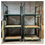 (2) Cerco Stak-Pal Industrial Stacking Racks