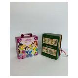 (2) Disney Book Sets Including 12-Book Princess Library and 4-Book The Wonderful Worlds of Walt Disney Boxed Set