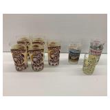 (8) Kentucky Derby Commemorative Drinking Glasses