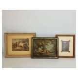 Three Framed Wall Art Prints