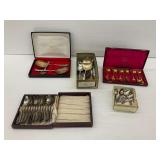 (5) Boxed Sets of Flatware and Serving Utensils