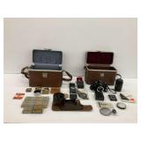 Konica FP-1 Camera, Lenses, and Photography Accessories
