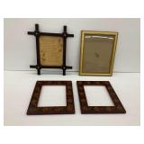 (4) Picture Frames Including 1957 Knott