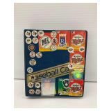 Baseball and Football Sports Cards in Binder