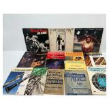 Music Books and Vinyl Records