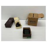 View-Master Junior Projector, Stereoscope Light Attachment and Reels