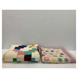 (2) Vintage Hand Stitched Quilts