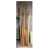 Group of Wooden Boards and Planks
