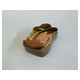 Wooden Secret Puzzle Box with Cowboy Boot and Hat Marquetry
