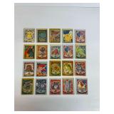 (20) Topps Pokémon Trading Cards with Protective Sleeves
