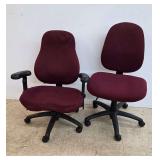 (2) Adjustable Desk Chairs