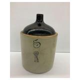 5 Gallon Buckeye Pottery Stoneware Jug