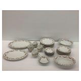 TK Thun Bohemia Bridal Rose Pattern Dinnerware